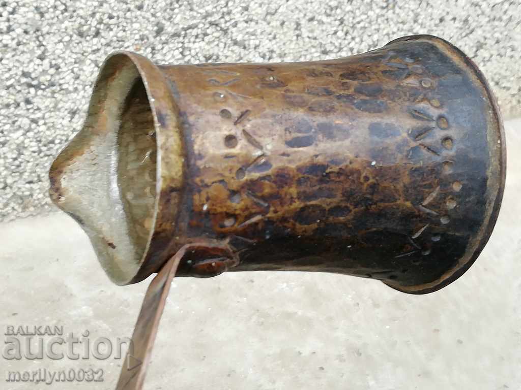 Auction Old copper tin, coffee, baker, copper pot Auction Old copper tin, coffee, baker, copper pot