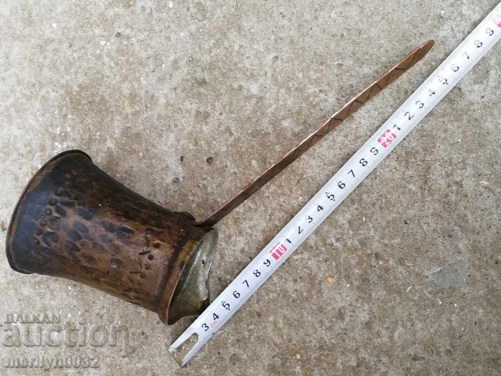 Old copper tin, coffee, baker, copper pot - 5 Old copper tin, coffee, baker, copper pot - 5