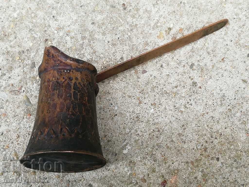 Old copper tin, coffee, baker, copper pot - 6 Old copper tin, coffee, baker, copper pot - 6