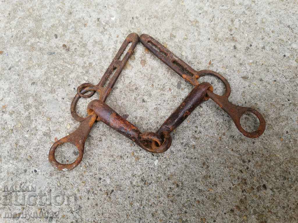 Old wrought bridle bridle wrought iron, harness - 6 Old wrought bridle bridle wrought iron, harness - 6