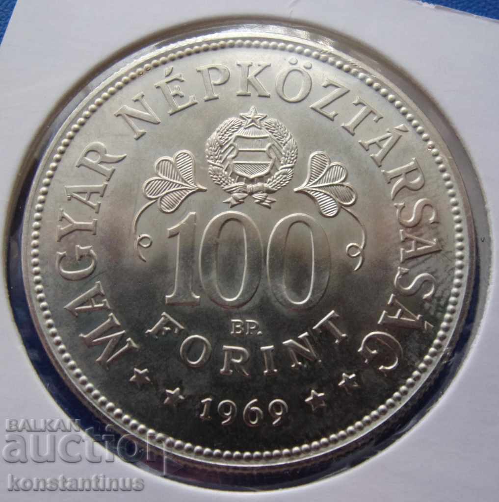 Ungaria 100 Forint 1969 Mногорока Rare Monede UNC RRR cu preț € 33.23 | 64.99 BGN