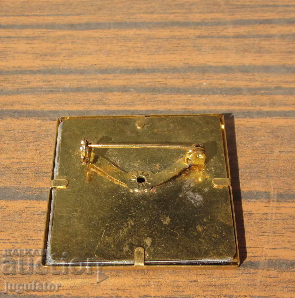 original old hand-painted designer jewel brooch - 6 original old hand-painted designer jewel brooch - 6