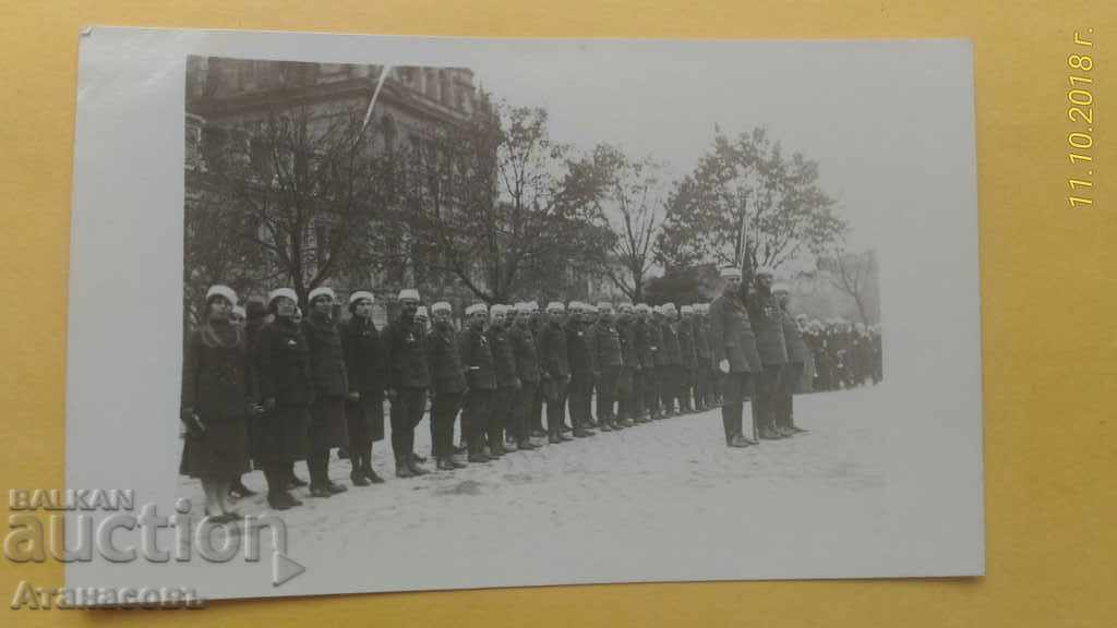 Old Photo Yunitsy women in uniforms