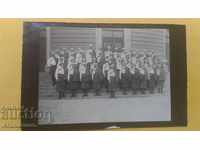 Παλιά φωτογραφία Yunitsy γυναίκες σε στολές