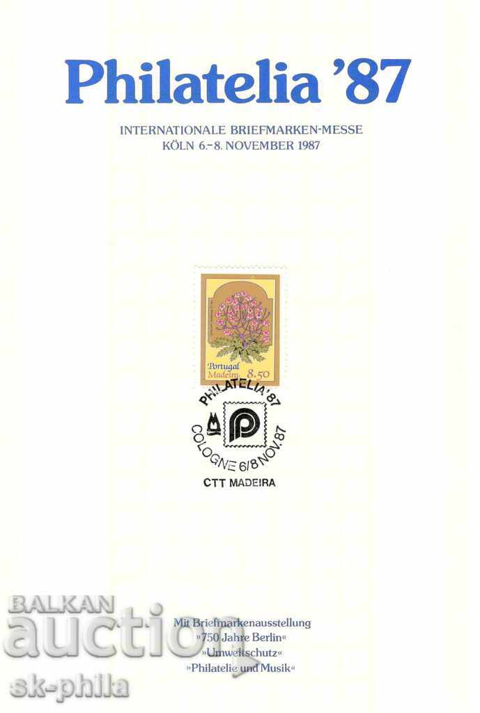 Poștale pentru Expoziția Filatelistică Filatelică 87