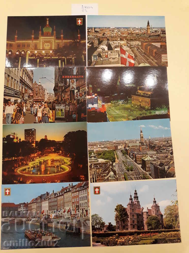 Postcards Denmark Lot 002