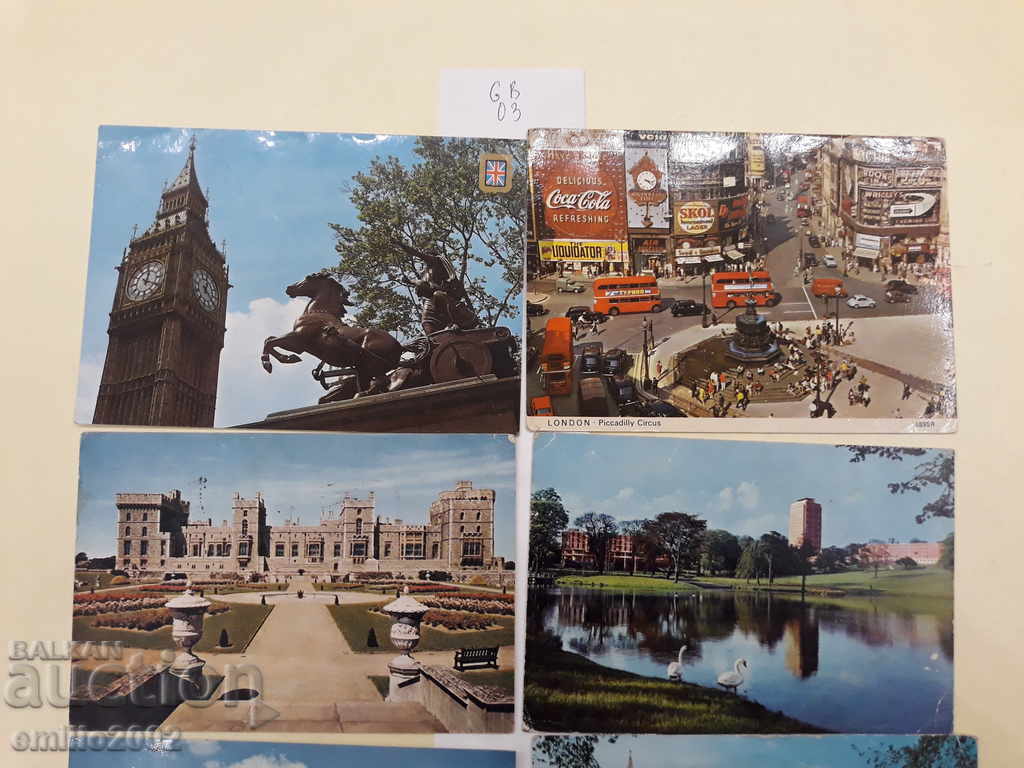 Postcards UK Lot 003 with price 2.00 BGN | € 1.02 Postcards UK Lot 003 with price 2.00 BGN | € 1.02