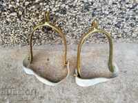 Old army spurs, stirrups, bridle, riding, cavalry