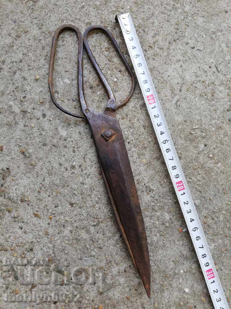 Renaissance forged scissors, wrought iron - 5 Renaissance forged scissors, wrought iron - 5