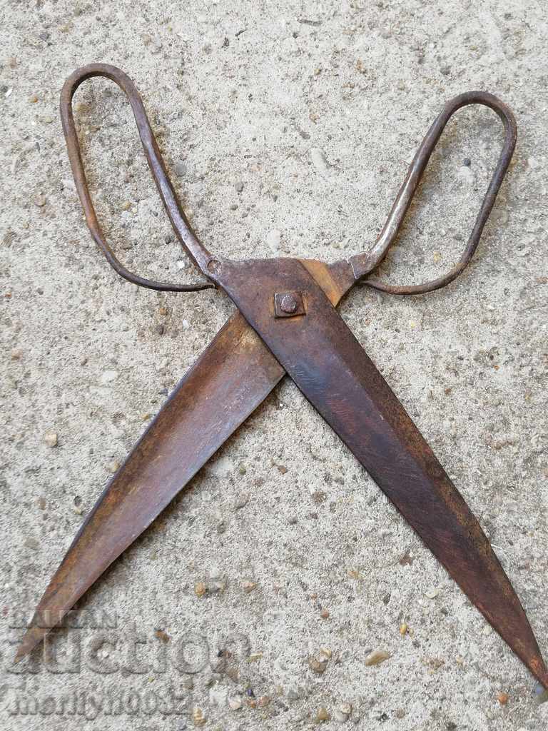 Renaissance forged scissors, wrought iron - 6 Renaissance forged scissors, wrought iron - 6