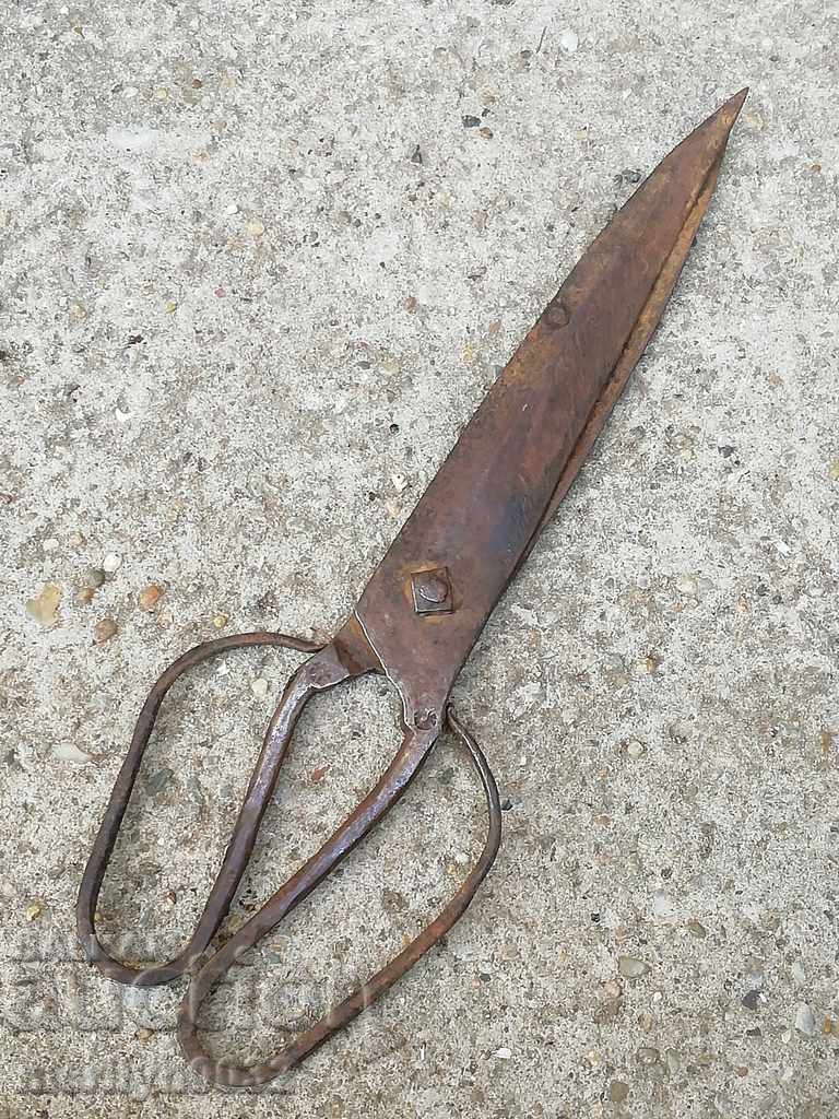Renaissance forged scissors, wrought iron - 7 Renaissance forged scissors, wrought iron - 7