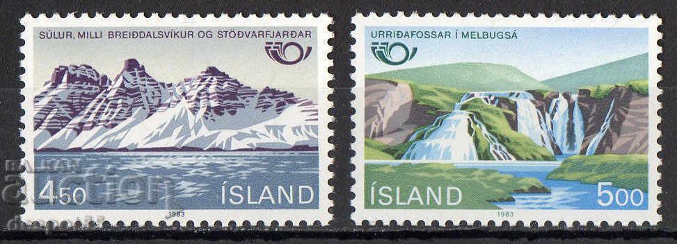 1983. Ισλανδία. Βόρεια έκδοση - Τουρισμός.