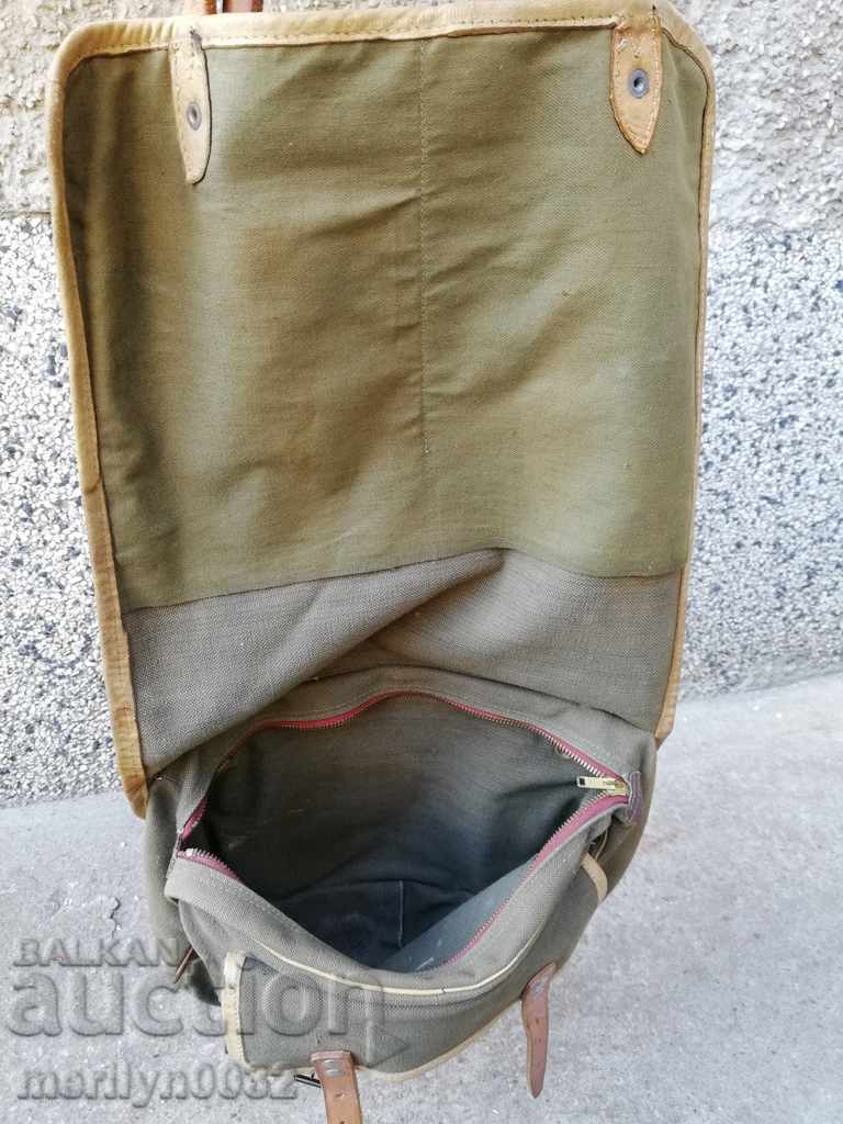 An old canvas bag, a backpack, a dry bag, a bag, a mesh - 6 An old canvas bag, a backpack, a dry bag, a bag, a mesh - 6