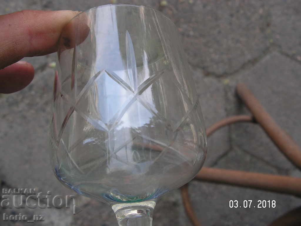 9361. SERVICE CRYSTAL GLASSES - 5