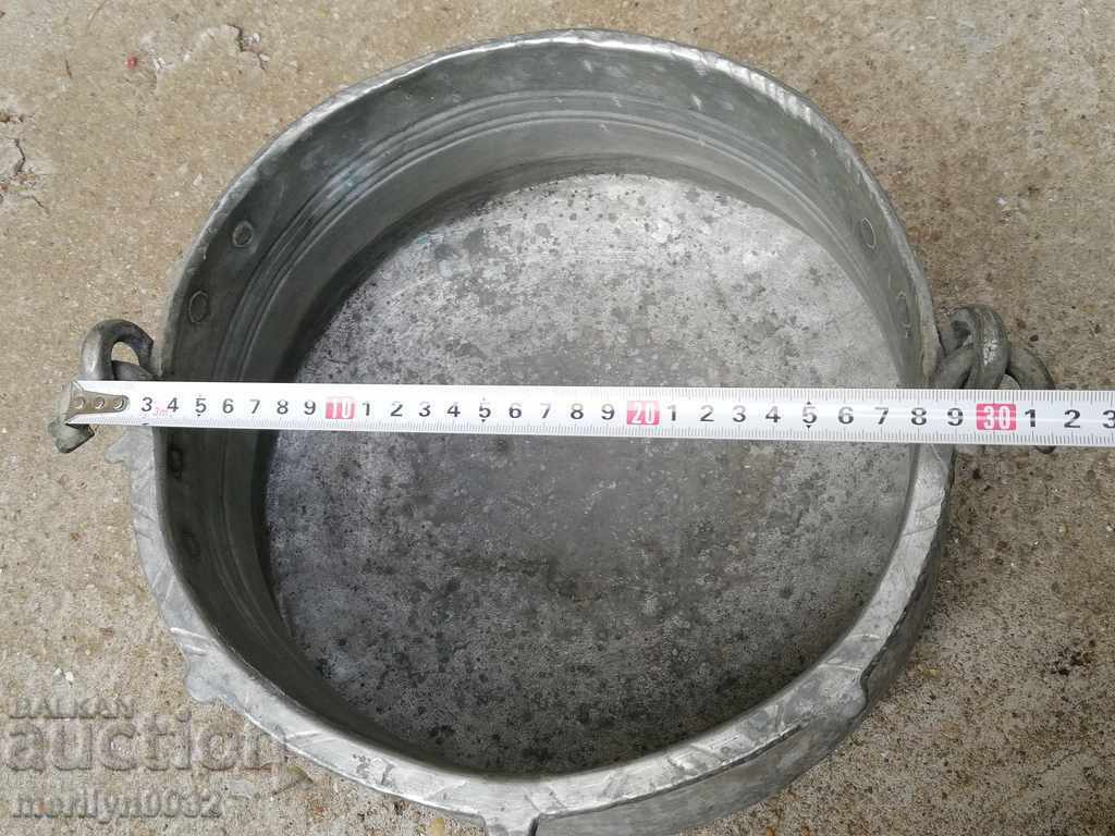 Tinned coin, cauldron, copper, copper vessel with price 89.00 BGN | € 45.50 Tinned coin, cauldron, copper, copper vessel with price 89.00 BGN | € 45.50