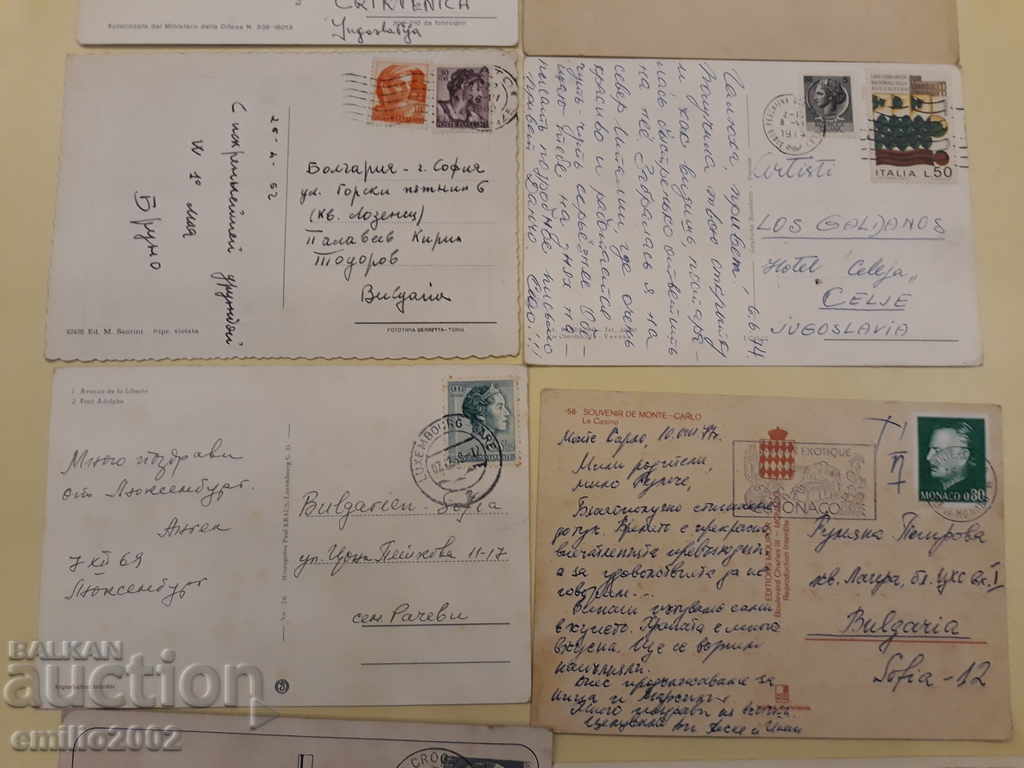 Postcards Italy lot 005 - 5 Postcards Italy lot 005 - 5