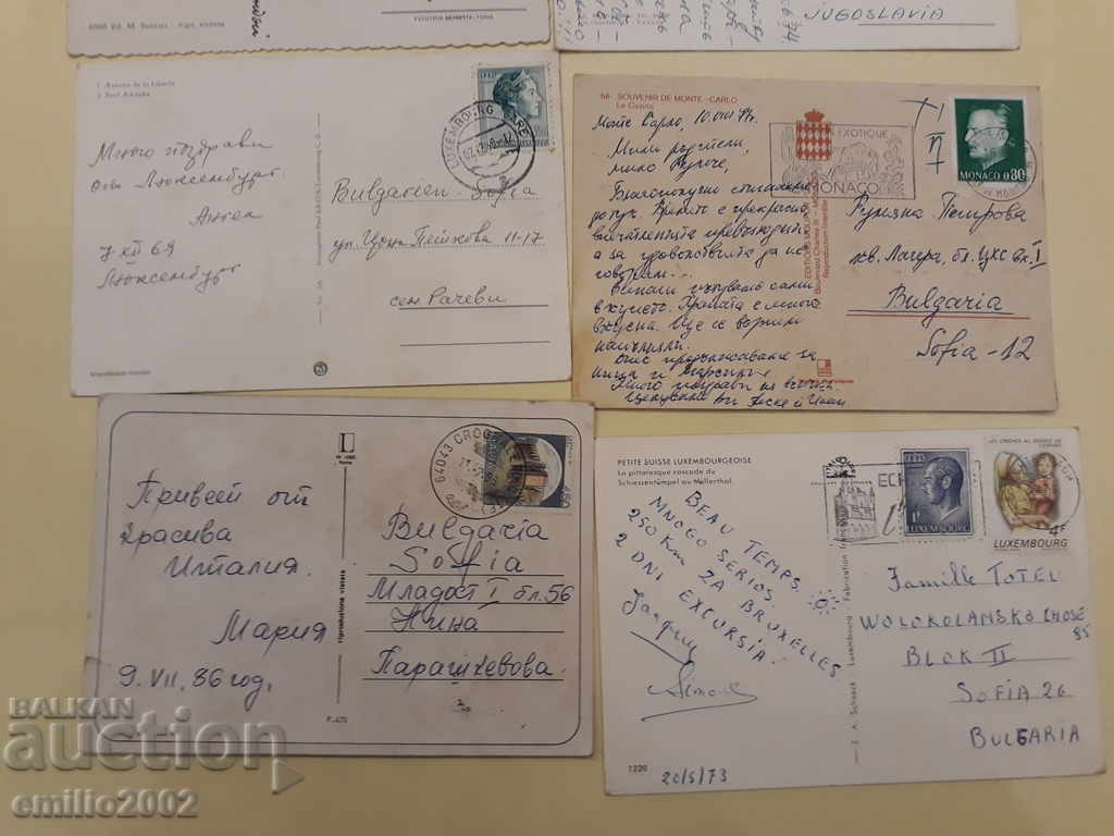 Postcards Italy lot 005 - 6 Postcards Italy lot 005 - 6