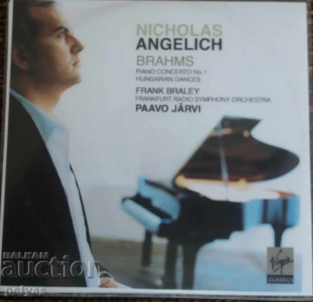 СД -Nicholas Angelich Brahms-Piano Concert No1-Hung. Dances