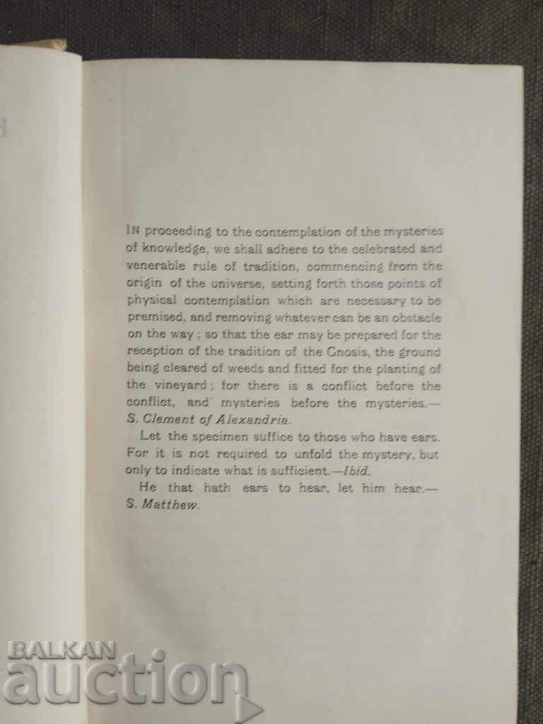 Auction Esoteric Christianity: Or, The Lesser Mysteries.Annie Besant Auction Esoteric Christianity: Or, The Lesser Mysteries.Annie Besant