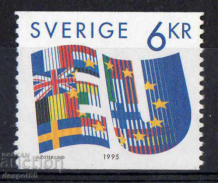 1995. Швеция. Швеция в Европа.