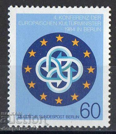 1984. Βερολίνο. Ευρωπαϊκή Διάσκεψη Πολιτιστικών Υπουργών.