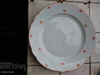 Old porcelain plate