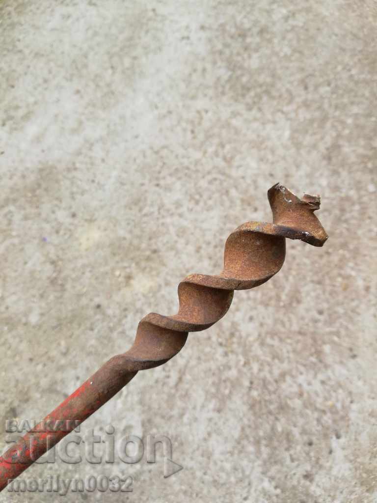 Old carpentry drill, matcap, drill, tool with price 32.00 BGN | € 16.36