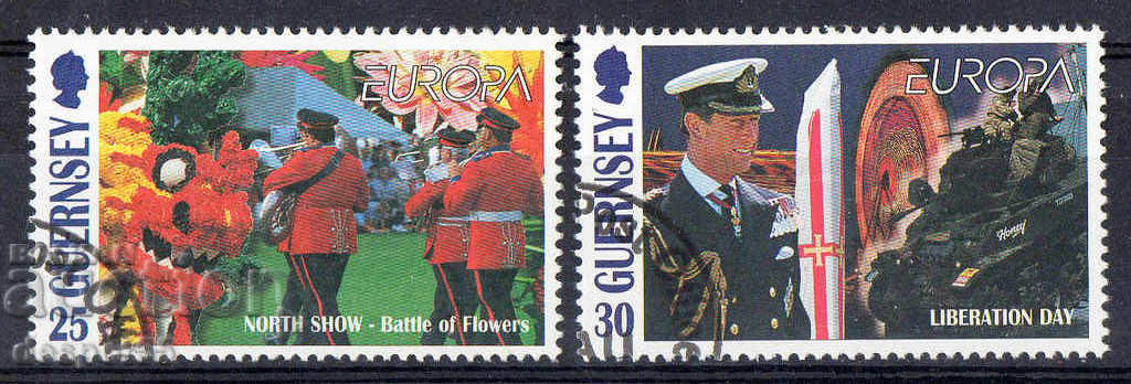 1998. Guernsey. Europa - festivaluri și sărbători naționale.