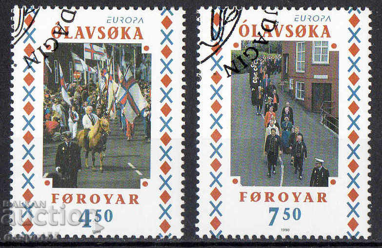 1998. Insulele Feroe. Europa - sărbători naționale.