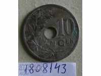 10 цента 1904 Белгия