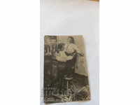 Postcard Boffen In Atelie 1921