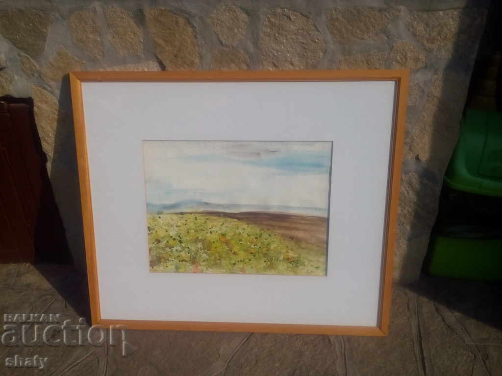 Imaginea este semnată.