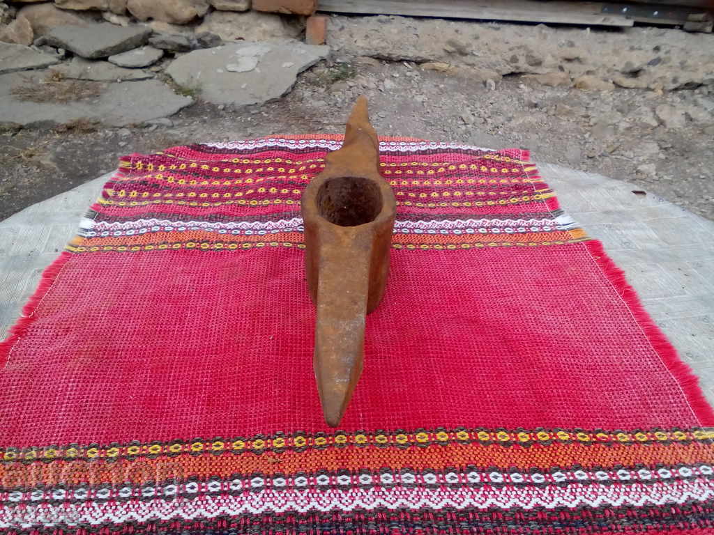 Antique pickaxe, pickaxe-axe, mattock with price 65.00 BGN | € 33.23