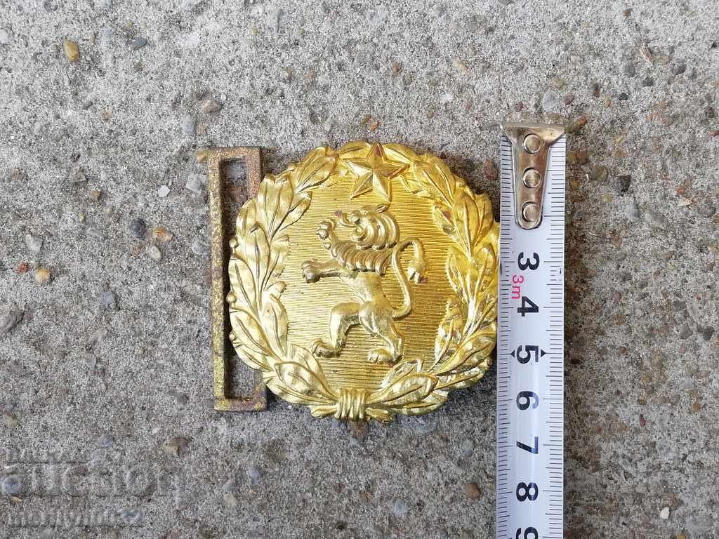 Delivery of Officer's bronze belt buckle, buckle emblem NRB Delivery of Officer's bronze belt buckle, buckle emblem NRB