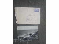 General view of Golden Sands - card and envelope