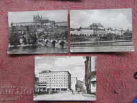 3 pcs. BLACK-WHITE POSTCARDS FROM THE FORMER CHRIS