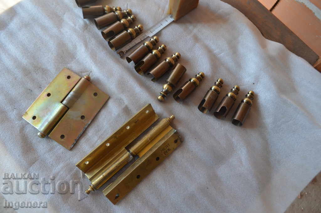 DECORATIVE CAP FOR HINGES AND 2 HINGES with price 12.00 BGN | € 6.14