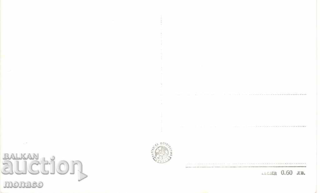 Old card - Vidin - Monument of Boyan Chonos with price 2.20 BGN | € 1.12 Old card - Vidin - Monument of Boyan Chonos with price 2.20 BGN | € 1.12