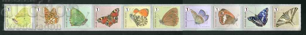 Βέλγιο Πεταλούδες 2014 MNH
