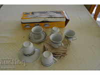 SET DE CAFEA VECHI DE PORCELAN