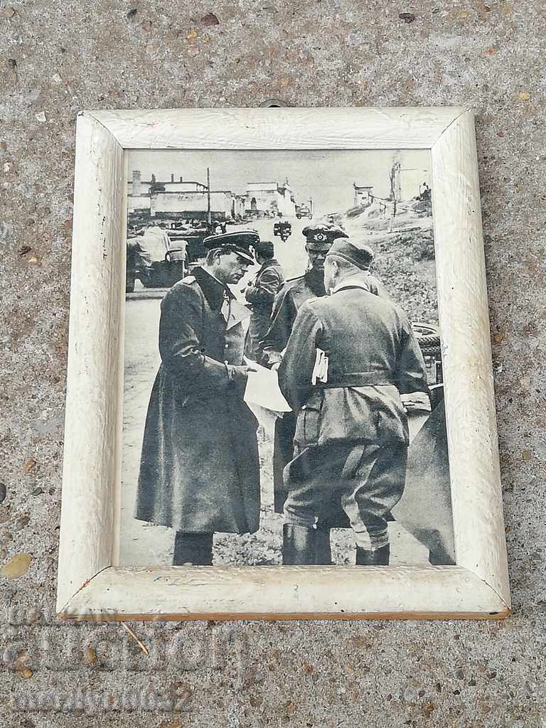 Photo frame photography Wehrmacht propaganda