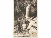 Old photo - In front of the Kostenski Falls