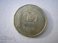 Republica Dominicană 1 peso 2002