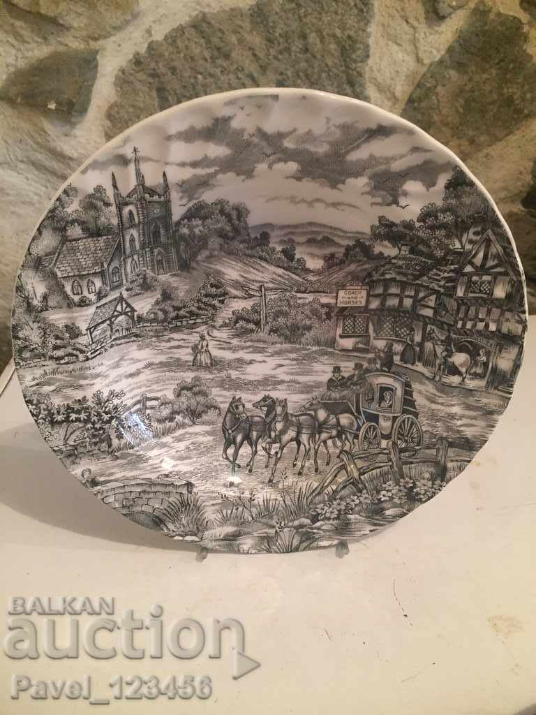 Unique Italian porcelain plate - 5