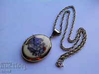 Photo locket necklace