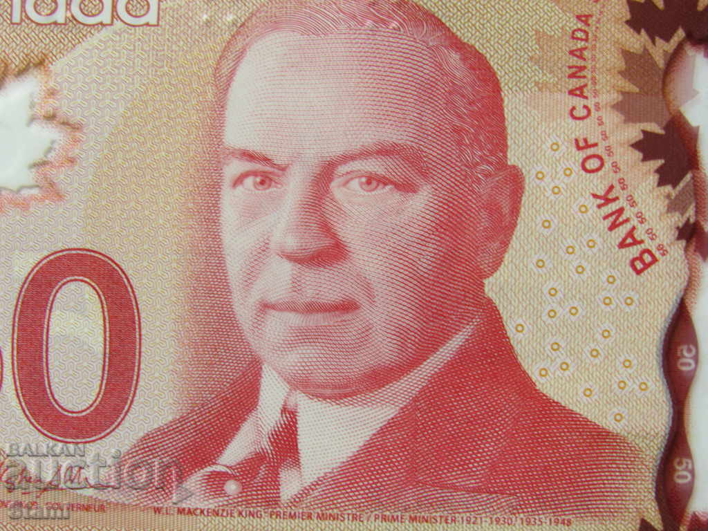 Auction $ 50, Canada, 2012, new Auction $ 50, Canada, 2012, new