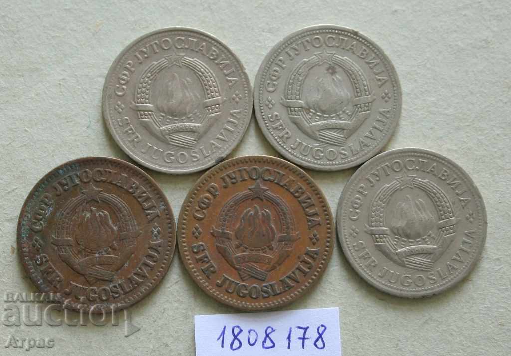 o mulțime de monede Iugoslavia cu preț € 0.31 | 0.61 BGN o mulțime de monede Iugoslavia cu preț € 0.31 | 0.61 BGN