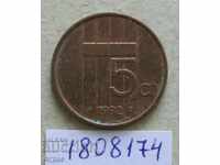 5 цента 1992 Холандия