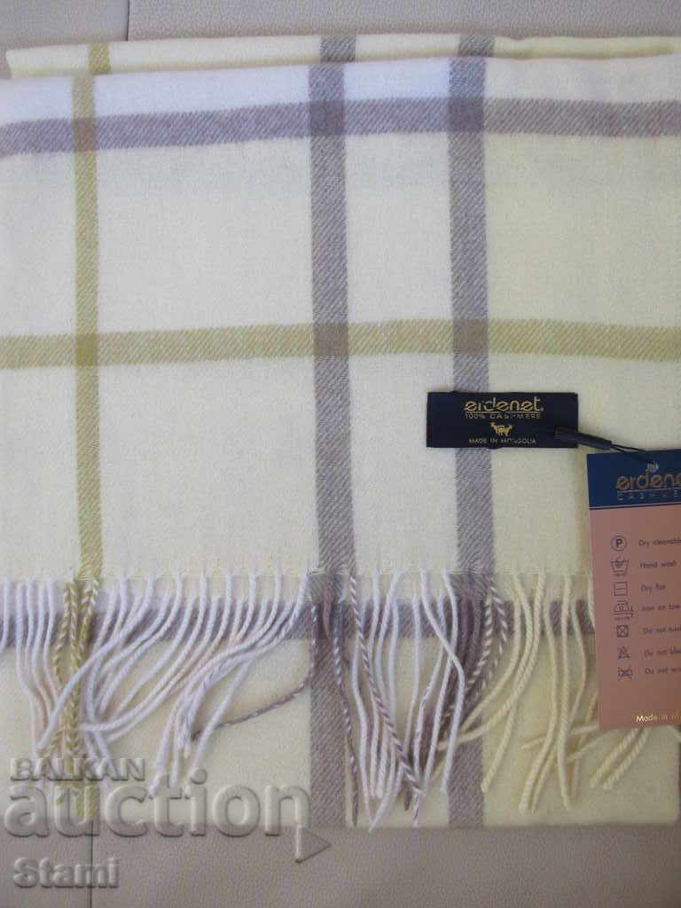 Fine scarf shawl 100% cashmere, Mongolia with price 139.00 BGN | € 71.07 Fine scarf shawl 100% cashmere, Mongolia with price 139.00 BGN | € 71.07