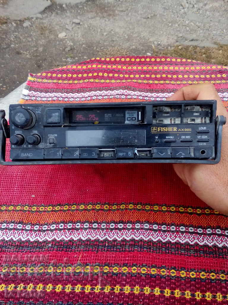 Старо радио,радикасетофон FISHER